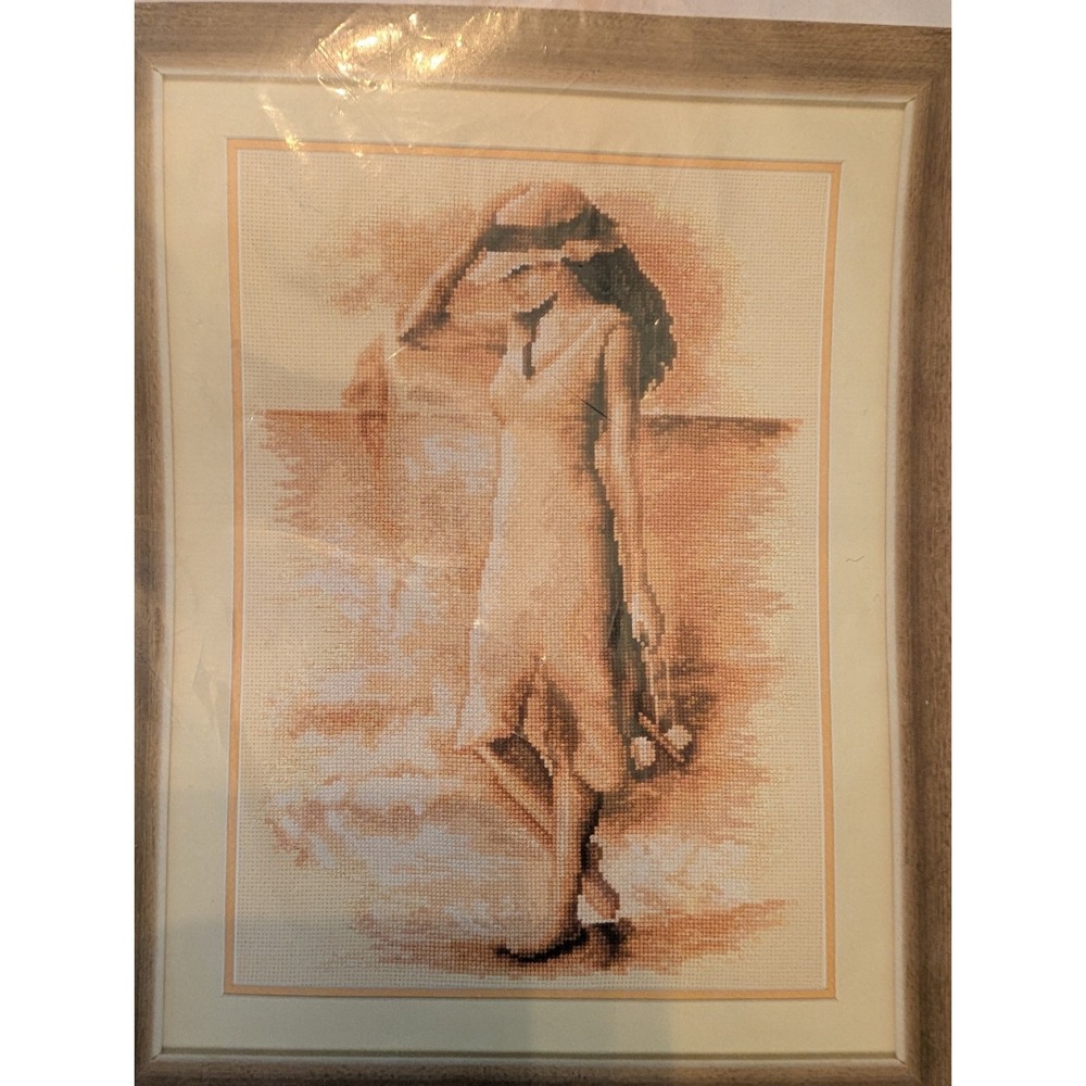 Verachtert Counted Cross Stitch Kit Sealed Thoughtful Beach Woman‎ 10.8"X14.8"